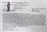 REALLY HIGH CONDITION .38/40 COLT S.A.A. REVOLVER from COLLECTING TEXAS – DENVER, COLORADO SHIPPED to J.P. LOWERS SONS in 1903 - 18 of 19