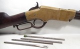 ORIGINAL ANTIQUE HENRY RIFLE from COLLECTING TEXAS – UNALTERED – UNTOUCHED – ORIGINAL CONDITION with CLEANING RODS - 3 of 20