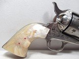 FINE FACTORY ENGRAVED COLT S.A.A. 45 REVOLVER from COLLECTING TEXAS – HELFRICHT ERA – MADE 1904 – TEXAS GUN - 2 of 18