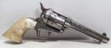 FINE FACTORY ENGRAVED COLT S.A.A. 45 REVOLVER from COLLECTING TEXAS – HELFRICHT ERA – MADE 1904 – TEXAS GUN - 1 of 18