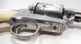 FINE FACTORY ENGRAVED COLT S.A.A. 45 REVOLVER from COLLECTING TEXAS – HELFRICHT ERA – MADE 1904 – TEXAS GUN - 15 of 18