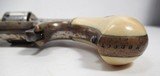 FINE ANTIQUE WHITNEYVILLE ARMORY REVOLVER – FACTORY ENGRAVED with IVORY GRIPS from COLLECTING TEXAS – No.1 SIZE NICKEL PLATED .22 CAL. in PERIOD CASE - 13 of 16