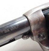 RARE 4 3/4” COLT .45 S.A.A. “W.F. & Co.” FACTORY ENGRAVED REVOLVER from COLLECTING TEXAS – VERY HIGH CONDITION – SURFACED in OKLAHOMA 1992 - 5 of 18