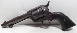 RARE .45 COLT SINGLE ACTION ARMY REVOLVER from COLLECTING TEXAS – BARREL FACTORY ENGRAVED “TEXAS STATE PENT.” – SHIPPED 1910 - 5 of 22