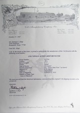 RARE .45 COLT SINGLE ACTION ARMY REVOLVER from COLLECTING TEXAS – BARREL FACTORY ENGRAVED “TEXAS STATE PENT.” – SHIPPED 1910 - 22 of 22