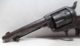RARE .45 COLT SINGLE ACTION ARMY REVOLVER from COLLECTING TEXAS – BARREL FACTORY ENGRAVED “TEXAS STATE PENT.” – SHIPPED 1910 - 8 of 22