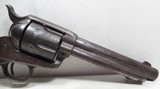 RARE .45 COLT SINGLE ACTION ARMY REVOLVER from COLLECTING TEXAS – BARREL FACTORY ENGRAVED “TEXAS STATE PENT.” – SHIPPED 1910 - 3 of 22