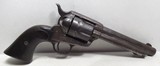 RARE .45 COLT SINGLE ACTION ARMY REVOLVER from COLLECTING TEXAS – BARREL FACTORY ENGRAVED “TEXAS STATE PENT.” – SHIPPED 1910 - 1 of 22