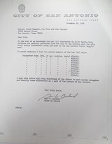 EXTREMELY RARE ORIGINAL DOCUMENTED SAN ANTONIO POLICE DEPT. ISSUED WINCHESTER MODEL 1894 SADDLE RING CARBINE from COLLECTING TEXAS - 21 of 23