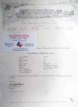 RARE COLT S.A.A. SHERIFF’S MODEL REVOLVER from COLLECTING TEXAS - .41 CALIBER with 3 1/2” BARREL – MADE and SHIPPED in 1899 - 20 of 20