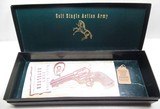 VERY FINE COLT BLACK BOX for EARLY 2ND GEN COLT S.A.A. REVOLVER from COLLECTING TEXAS – ORIGINAL PAPERS - 2 of 4