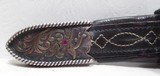 CHET VOGT MADE “SIGNATURE SERIES” RANGER BUCKLE SET from COLLECTING TEXAS – STERLING SILVER and 14K GOLD with 6 RUBIES - SIGNED - 4 of 11