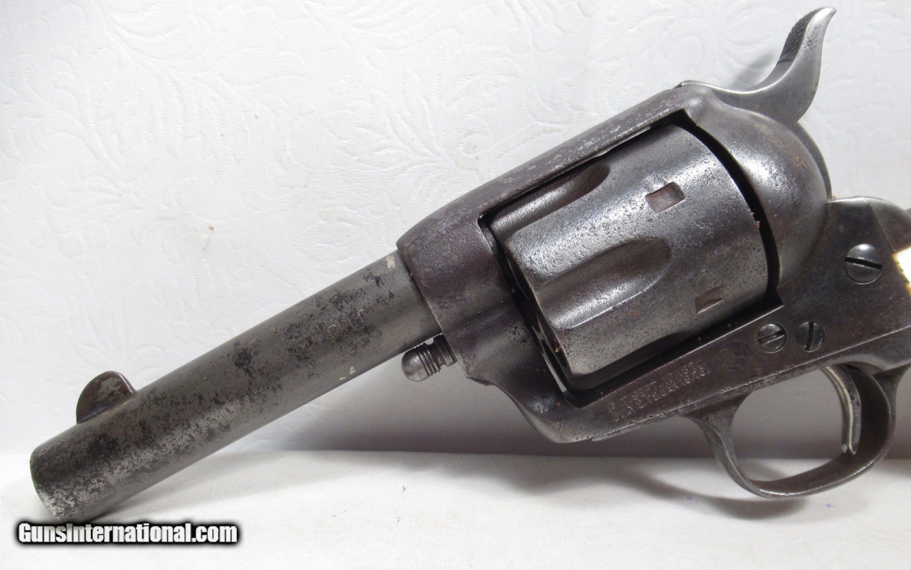 REAL TEXAS LAWMAN COLT S.A.A. SHERIFF'S MODEL REVOLVER from