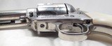 NICE COLT 45 SINGLE ACTION ARMY REVOLVER from COLLECTING TEXAS – NICKEL with PEARL GRIPS – MISSOURI SHIPPED in 1902 - 15 of 18