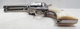 NICE COLT 45 SINGLE ACTION ARMY REVOLVER from COLLECTING TEXAS – NICKEL with PEARL GRIPS – MISSOURI SHIPPED in 1902 - 13 of 18