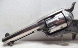 NICE COLT 45 SINGLE ACTION ARMY REVOLVER from COLLECTING TEXAS – NICKEL with PEARL GRIPS – MISSOURI SHIPPED in 1902 - 7 of 18