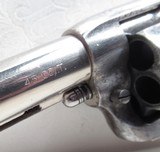 NICE COLT 45 SINGLE ACTION ARMY REVOLVER from COLLECTING TEXAS – NICKEL with PEARL GRIPS – MISSOURI SHIPPED in 1902 - 8 of 18