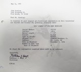 COLT 45 SINGLE ACTION ARMY REVOLVER from COLLECTING TEXAS – MADE 1898 – FACTORY LETTER - 20 of 20