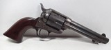 RARE ANTIQUE COLT S.A.A. 45 ELEY CALIBER “SHORT BARREL” LETTERED REVOLVER from COLLECTING TEXAS – ENGRAVED BACKSTRAP - 6 of 20