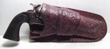 TOOLED SINGLE LOOP HOLSTER and .45 CARTRIDGE BELT from COLLECTING TEXAS - 7 of 12