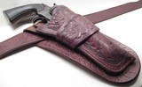 TOOLED SINGLE LOOP HOLSTER and .45 CARTRIDGE BELT from COLLECTING TEXAS - 2 of 12