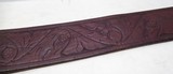 TOOLED SINGLE LOOP HOLSTER and .45 CARTRIDGE BELT from COLLECTING TEXAS - 5 of 12