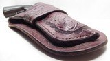 TOOLED SINGLE LOOP HOLSTER and .45 CARTRIDGE BELT from COLLECTING TEXAS - 11 of 12