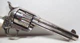 FACTORY ENGRAVED TEXAS SHIPPED COLT S.A.A. REVOLVER from COLLECTING TEXAS – FACTORY LETTER – TEXAS HISTORY – with HOLSTER - 3 of 25