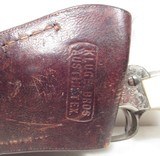 FACTORY ENGRAVED TEXAS SHIPPED COLT S.A.A. REVOLVER from COLLECTING TEXAS – FACTORY LETTER – TEXAS HISTORY – with HOLSTER - 20 of 25