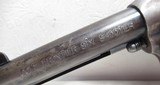 NICE 123 YEAR-OLD COLT S.A.A. 44-40 REVOLVER from COLLECTING TEXAS – “COLT FRONTIER SIX SHOOTER” ROLL DIE – SHIPPED 1900 - 5 of 18
