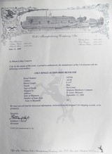 NICE 123 YEAR-OLD COLT S.A.A. 44-40 REVOLVER from COLLECTING TEXAS – “COLT FRONTIER SIX SHOOTER” ROLL DIE – SHIPPED 1900 - 18 of 18