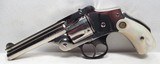 SMITH & WESSON .38 SAFETY HAMMERLESS REVOLVER from COLLECTING TEXAS – 5TH MODEL – PEARL GRIPS - 1 of 16
