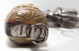 OUTSTANDING MODEL 3 S&W RUSSIAN 44 CAL. NIMSCHKE ENGRAVED REVOLVER from COLLECTING TEXAS – SCHULER HARTLEY & GRAHAM with KILLER WEXEL & DeGRESS GRIPS - 15 of 18