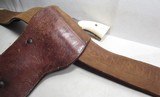 GREAT OLD GUN RIG from COLLECTING TEXAS – 66 LOOP BELT - .38 SPECIAL CALIBER - 15 of 16