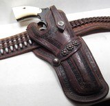 GREAT OLD GUN RIG from COLLECTING TEXAS – 66 LOOP BELT - .38 SPECIAL CALIBER - 6 of 16
