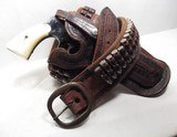 GREAT OLD GUN RIG from COLLECTING TEXAS – 66 LOOP BELT - .38 SPECIAL CALIBER - 1 of 16