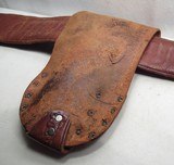 GREAT OLD HOLSTER and MONEY BELT from COLLECTING TEXAS – COLT .45 CARTRIDGE LOOPS - 16 of 16