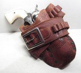 GREAT OLD HOLSTER and MONEY BELT from COLLECTING TEXAS – COLT .45 CARTRIDGE LOOPS - 1 of 16
