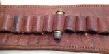 GREAT OLD HOLSTER and MONEY BELT from COLLECTING TEXAS – COLT .45 CARTRIDGE LOOPS - 11 of 16