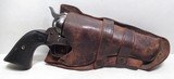 GREAT NEW ORLEANS SHIPPED COLT S.A.A. REVOLVER from COLLECTING TEXAS – DOUBLE LOOP HOLSTER INCLUDED – FACTORY LETTER - 19 of 22