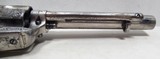 FINE NEW YORK ENGRAVED COLT SINGLE ACTION ARMY REVOLVER from COLLECTING TEXAS – 124 YEARS-OLD – ONE GUN SHIPMENT - 17 of 19