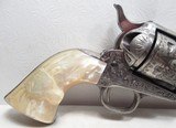 FINE NEW YORK ENGRAVED COLT SINGLE ACTION ARMY REVOLVER from COLLECTING TEXAS – 124 YEARS-OLD – ONE GUN SHIPMENT - 8 of 19