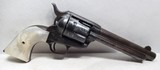 ANTIQUE COLT S.A.A. 44/40 “COLT FRONTIER SIX SHOOTER” from COLLECTING TEXAS – MADE 1894 – PEARL GRIPS - 6 of 17