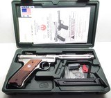 RUGER MKIII HUNTER PISTOL from COLLECTING TEXAS- .22 LR CALIBER - NEW in ORIGINAL BOX with PAPERS and ACCESSORIES - 1 of 20