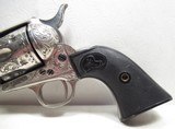 OUTSTANDING 124 YEAR-OLD COLT 45 S.A.A. REVOLVER from COLLECTING TEXAS – SOFT SHIPPED in 1899 – NEW YORK ENGRAVED – FACTORY LETTER - 2 of 18