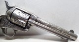 OUTSTANDING 124 YEAR-OLD COLT 45 S.A.A. REVOLVER from COLLECTING TEXAS – SOFT SHIPPED in 1899 – NEW YORK ENGRAVED – FACTORY LETTER - 8 of 18