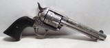 OUTSTANDING 124 YEAR-OLD COLT 45 S.A.A. REVOLVER from COLLECTING TEXAS – SOFT SHIPPED in 1899 – NEW YORK ENGRAVED – FACTORY LETTER - 6 of 18