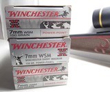 VERY SCARCE LEFT HAND WINCHESTER MODEL 70 FEATHER WEIGHT RIFLE in 7mm WSM CALIBER from COLLECTING TEXAS - 21 of 23