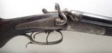 FINE ANTIQUE BACK ACTION DOUBLE BARREL RIFLE by MILLER & VAL. GREISS – MUNCHEN from COLLECTING TEXAS – MADE in 1800’s - 7 of 25