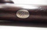 FINE ANTIQUE BACK ACTION DOUBLE BARREL RIFLE by MILLER & VAL. GREISS – MUNCHEN from COLLECTING TEXAS – MADE in 1800’s - 22 of 25